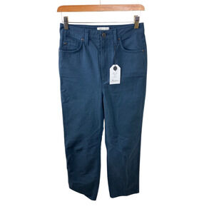 Rowan NEW Merilee 5 Pocket Canvas Pant Size 25 Seaport Blue